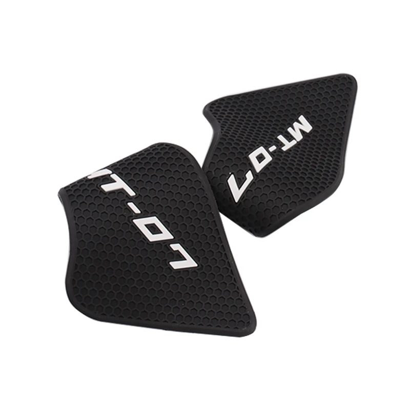 AFNCX Motorcycle Non-Slip Side Fuel Tank Pad Stickers Waterproof Rubber Sticker Accessories For Yamaha MT-07 2021 2022