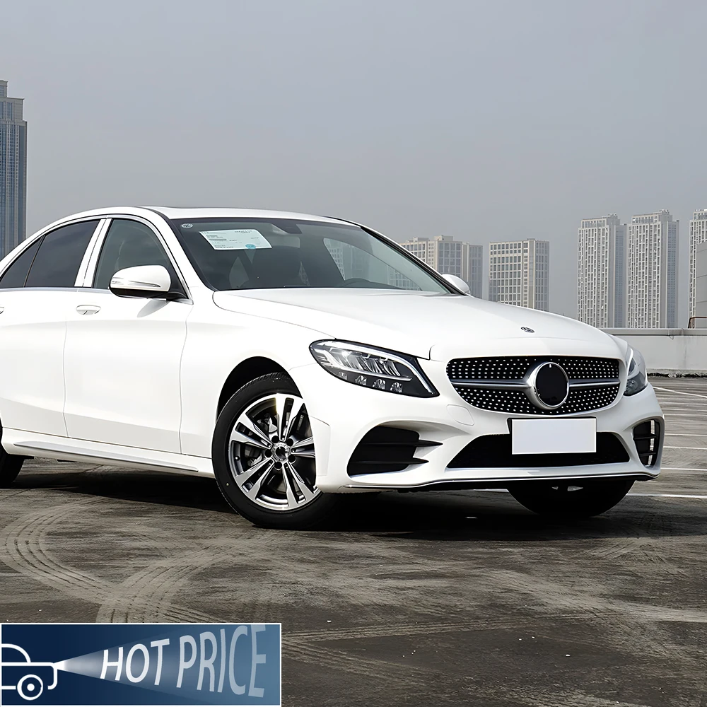 

For Benz C-Class W205 2015-2018 Auto Headlight Assembly Upgrade 2019 Style High Quality LED Projector front near lamp far lamp