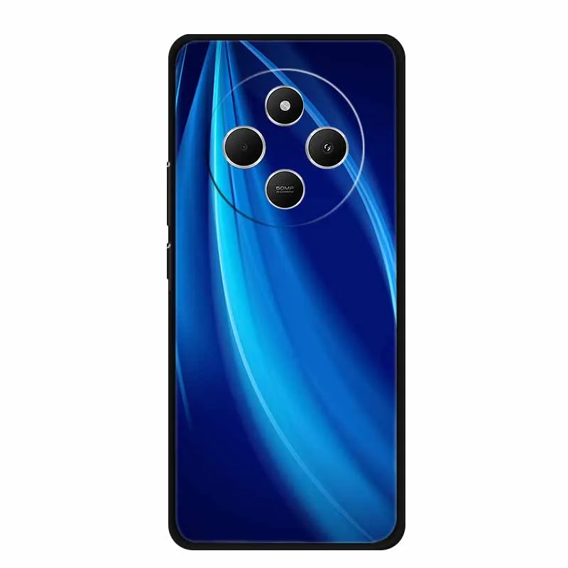حافظة لهاتف Vivo Y300 Pro 5G Y300Pro Coque حافظة هاتف ناعمة من السيليكون الأسود لهاتف Vivo Y300 Pro Y 300 Pro V2410A 6.77"