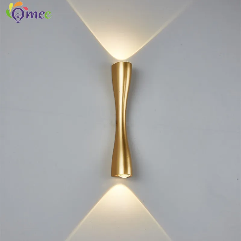 

Art Deco led Golden Stainless Steel Led Wall Light 10w Aisle Wall Lamp Modern Sconce Doorway Home Room Interior Lighting AC220V