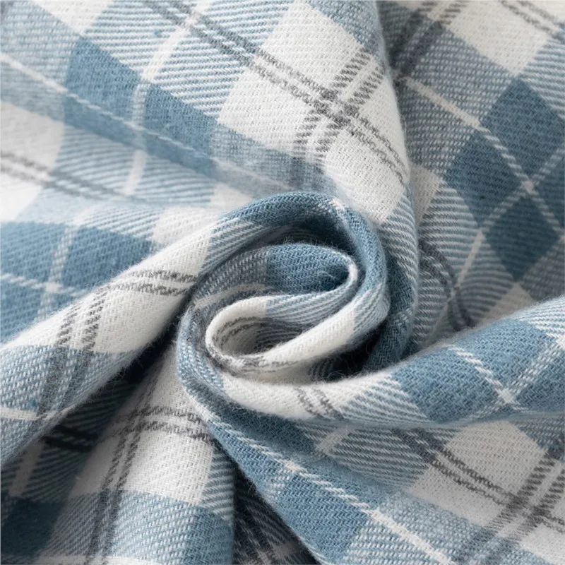 2024 camicia a maniche lunghe da bambino nuova camicia a quadri con cappuccio per neonati