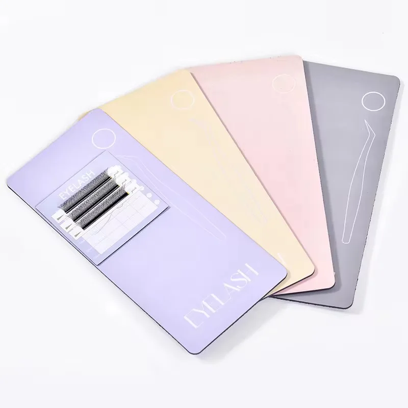 10 stücke Magnetische Wimpern Saug Platte Halter Fliesen Wimpern Verlängerung Halter Palette Stehen Anti Fall Lash Magnetische Bord
