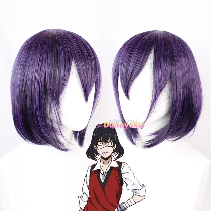 CosplayAnime Kakegurui Costume Jk-Uniform Midari Ikishima Cosplay Anime Midari Compulsive Gambler Wigs  School Girl School Suit