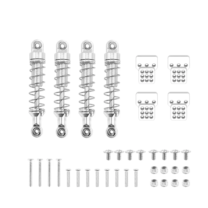 Metal Shock Absorber Oil Damper With Extended Seat Upgrade Parts For MN D90 MN-90 MN99S & WPL C14 C24 C34 RC Car Spare Parts