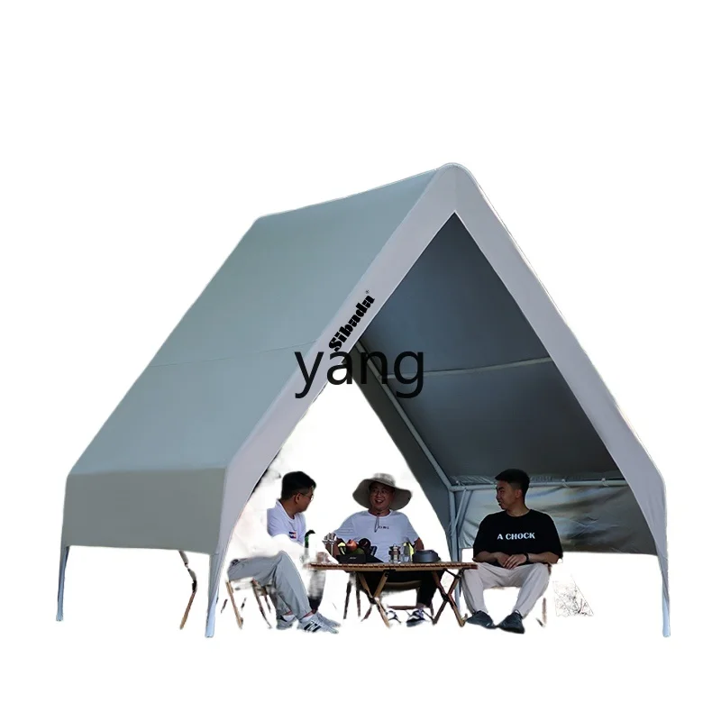 

LH outdoor Internet celebrity triangle camping tent camp famous hotel terrace hot pot catering rain shelter