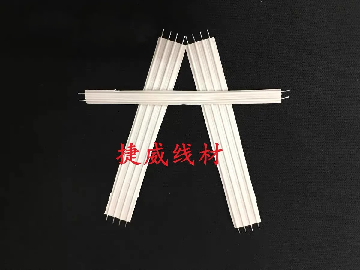 20pcs 2.54MM distance soft White cable 8P*20MM 2CM internal line double head welding cable Soft cable flexible flat cable
