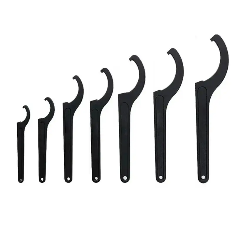 AA94-22-72Mm Wrench Spanner Tool Adjuster Motorcycle Bike Absorber Shock Spanner Pre Load Hook C Spanner Tool Set Hand Tool