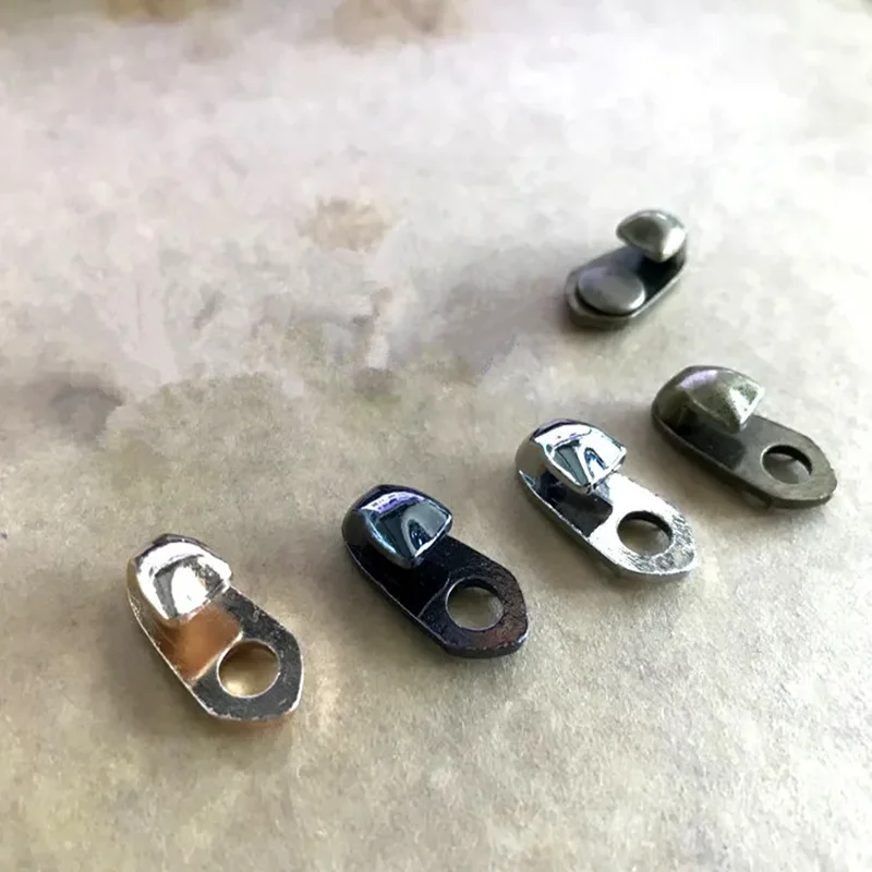 10 Sets Boot Hooks Lace Fittings With Rivets Camp Hike Climbing Repair Carabiner Shoelace Buckles Non-slip Stopper Clamp Accesso