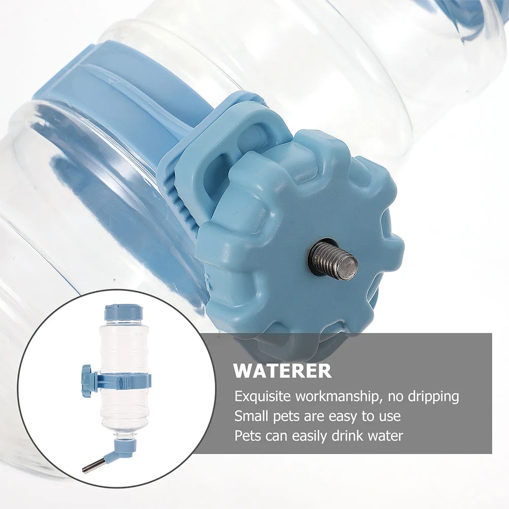 

Hanging Pet Dispenser Anti Leak Pressure Resistant Small Animal Guinea Bottle Rolling Bead Design Bunny Water