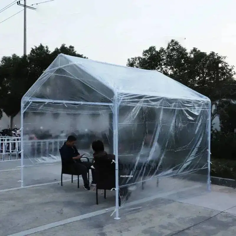 Starry Outdoor Modern Folding Transparent Gazebos Sun Camping Canopy Protection Home Pergola Courtyard Rainproof Sky Awning Tent
