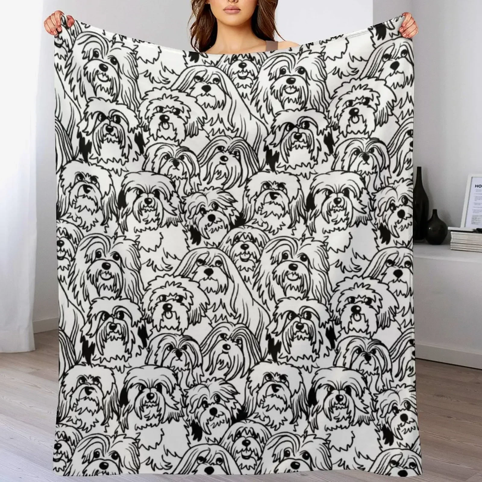 Oh Havanese Throw Blanket Sofas warm for winter For Baby christmas decoration Blankets