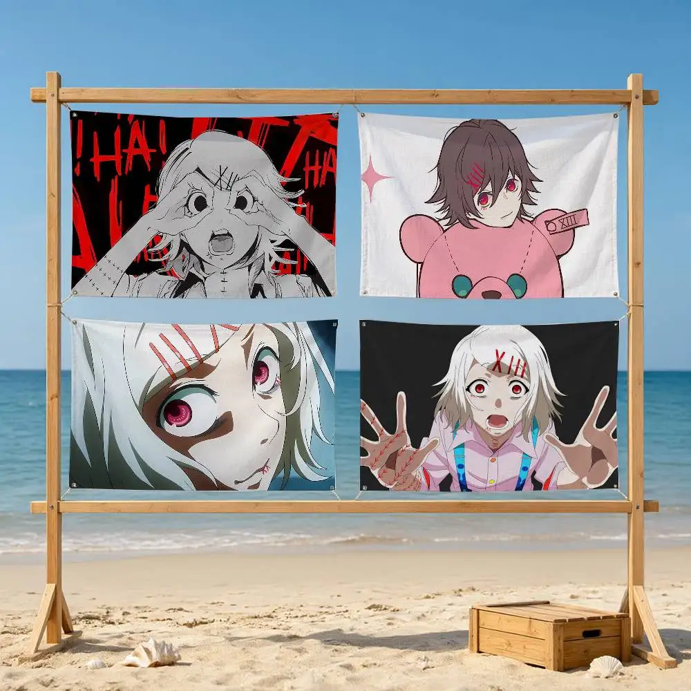 T-Tokyo Ghoul Suzuya Juuzou  Flags Wall Hanging Tapestry Outdoor Garage Room Decorative flag Background Blanket