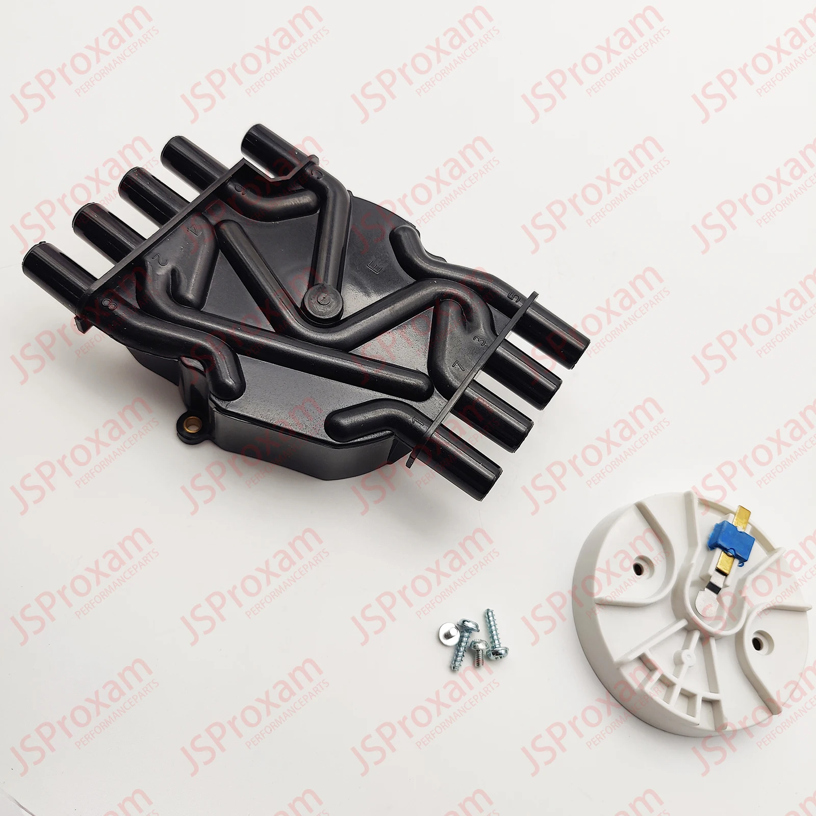 8M0061335 8M0060495 898253T29 8M6001106 898253T22 Replace Fit For Mercruiser 3858975 3858977 V8 MPI FLAT DISTRIBUTOR CAP + ROTOR