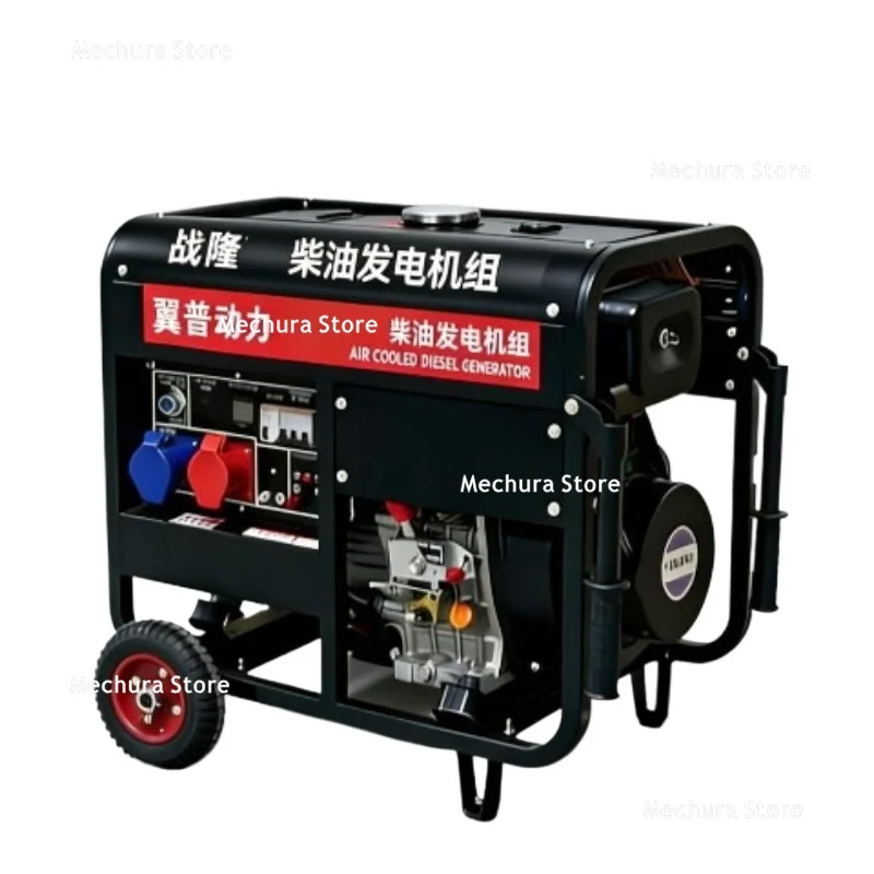 Home Diesel Generator – 5/8/10/15KW, Single Phase 220V & Three Phase 380V, Dual Voltage, Quiet & Reliable Power Your House JT60