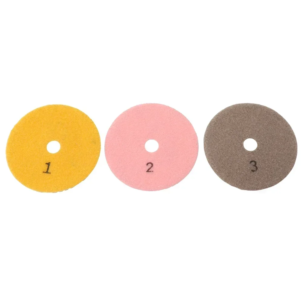 Replacement Universal Useful Polishing Pads Abrasive Tool 4inch Abrasive Wheels Diamond Tools Granite Polishing Marble Quartz