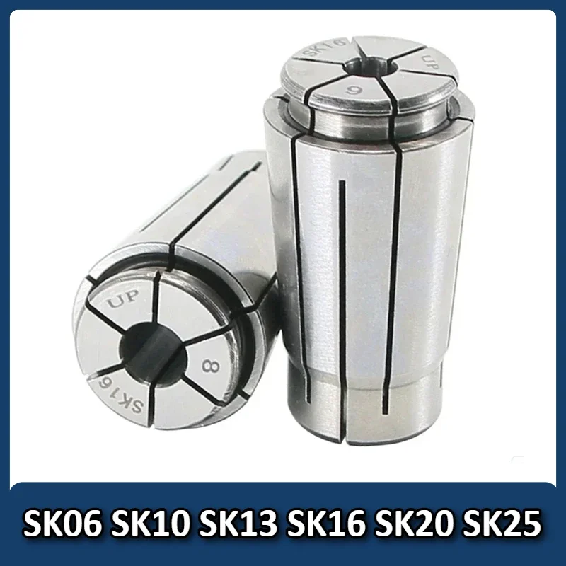 

NEW Sk Collet SK06 SK10 SK13 SK16 SK20 SK25 SK Collet Chuck CNC High Speed Precision Lathe Milling Cutter Collet Tool Holder