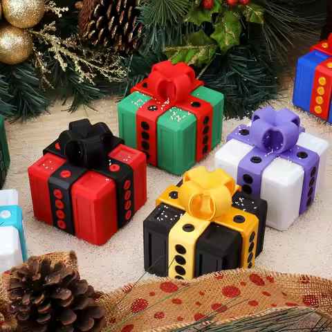 3D printed funny prank surprise gift box, with complex and time-consuming screws.