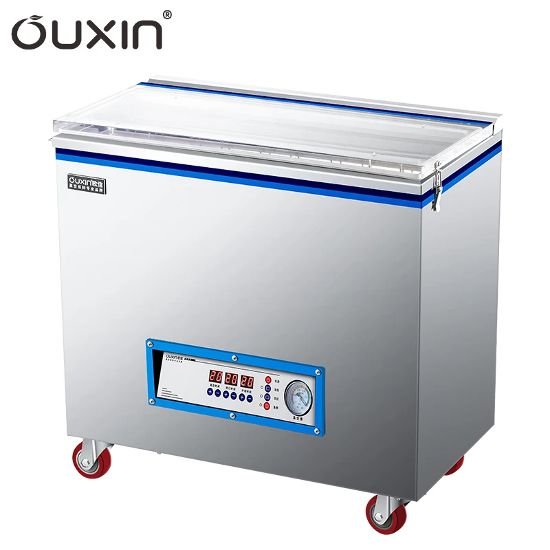 OX-660GY Electric Vertical Single Chamber Food Vacuum Sealer Packaging Machine Packing Machine