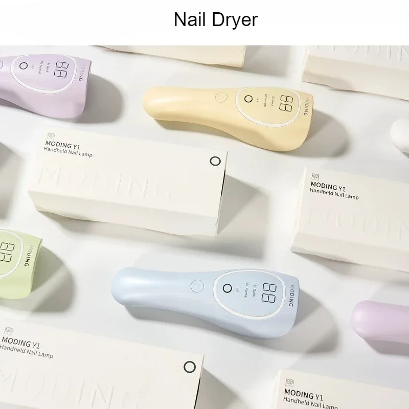 Portable 3W Handheld UV LED Nail Lamp Smart Sensor Fast Curing Quick Dry for Gel Polish Manicure Salon Professional Tool