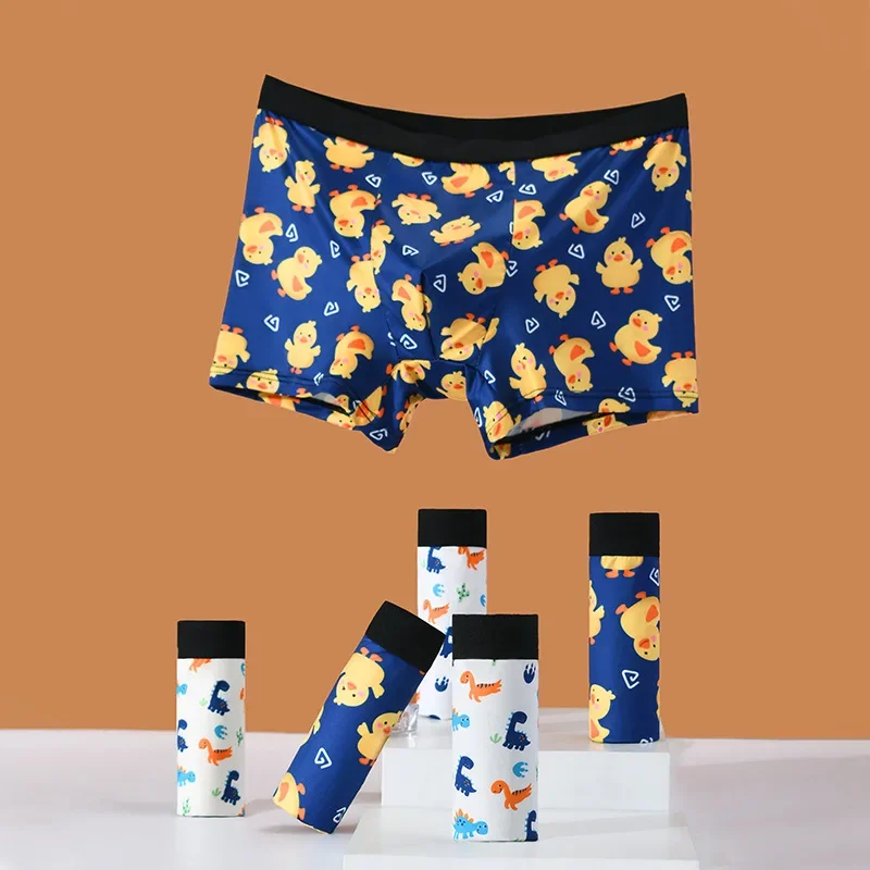 

Men's Printed Underwear Men Boxer Shorts Breathable Aro Pants Fashion Boxers Underpants