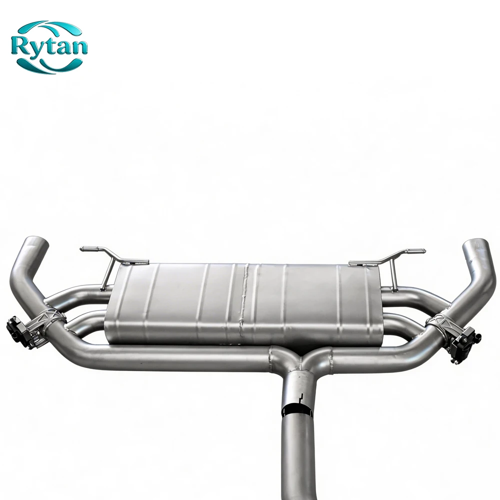 Rytan Performance Valved 304 Stainless Steel Valvetronic Exhaust Pipe System Catback for  W205 C300
