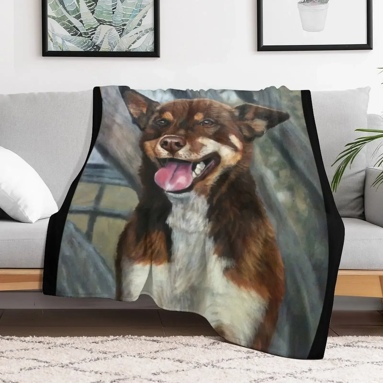 Kelpie Throw Blanket Flannel blankets ands Shaggy Blankets