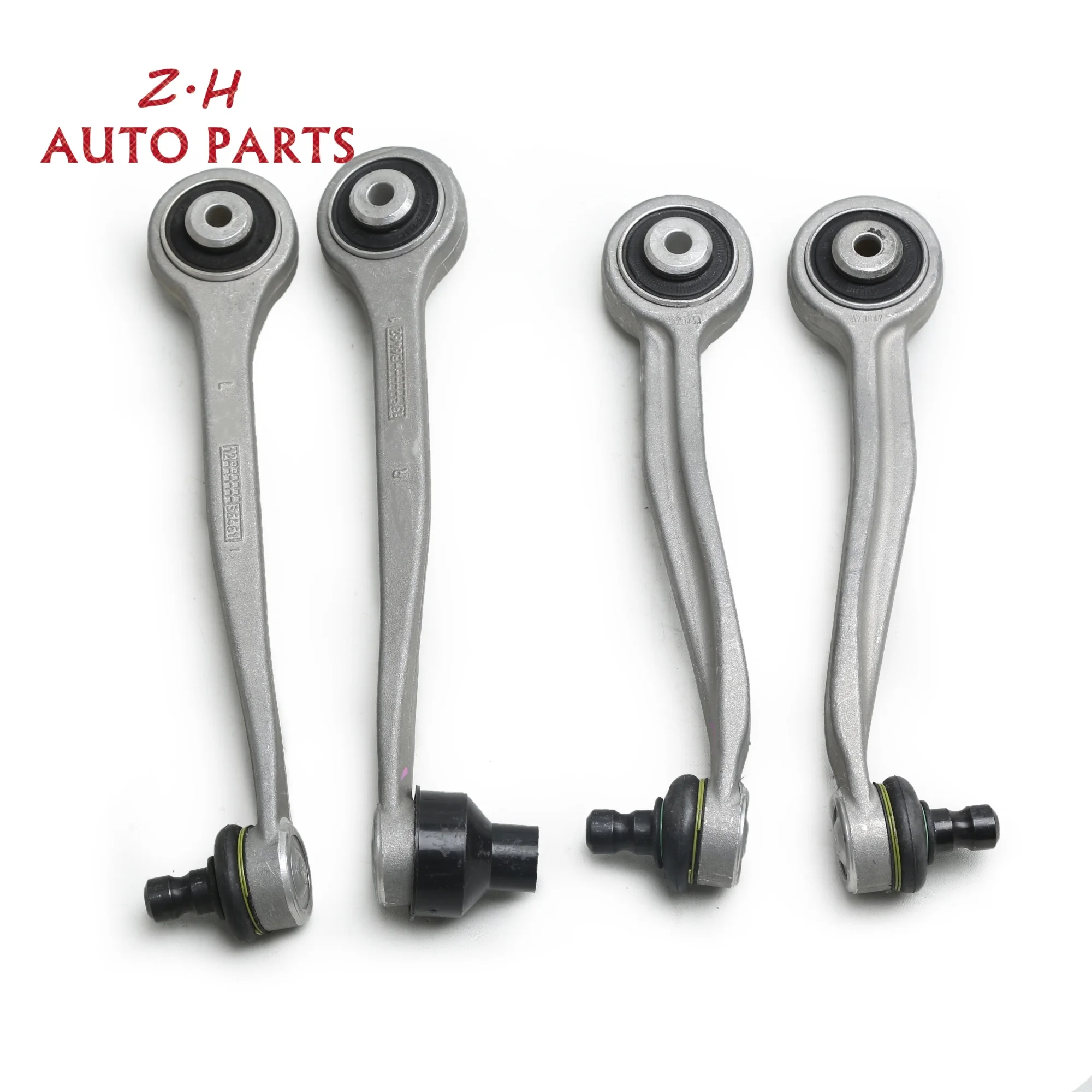 Aluminium 4Pcs Control Arm Arms Ball Joint Suspension Kit For Audi A4 B8 S4 Quattro A5 Q5 RS5 8K0 407 509 A & 8K0 407 510 A