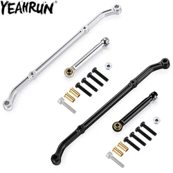 YEAHRUN Aluminum Steering Linkage Link Arm for 1/10 Axial SCX10 RC Rock Crawler Car Upgrade Accessories