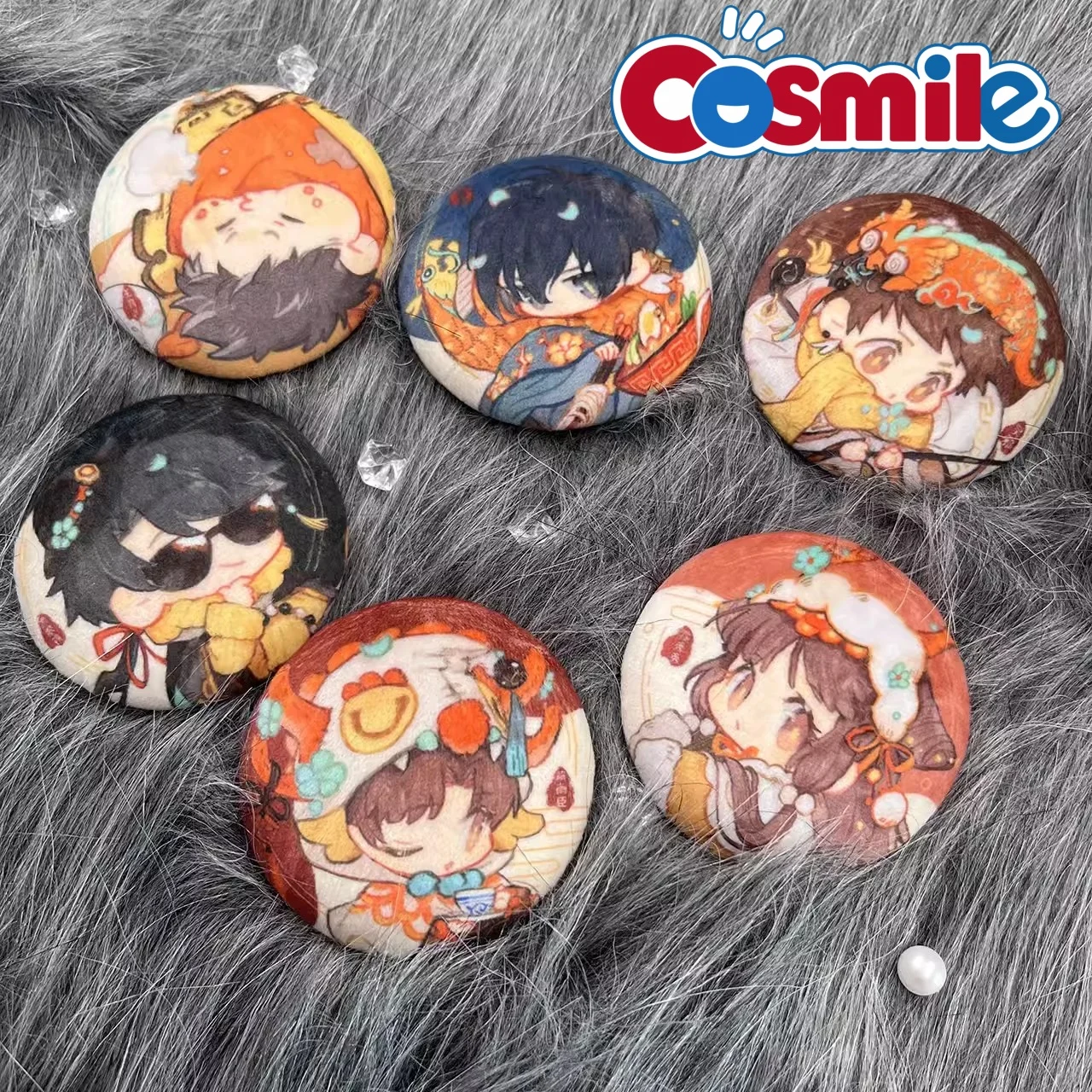 

Cosmile DMBJ Anime Time Raiders Wu Xie Kylin Zhang Xie Yuchen Yanjing 2024 Dragon New Year Plush Badge Cute Cosplay C Pre-order