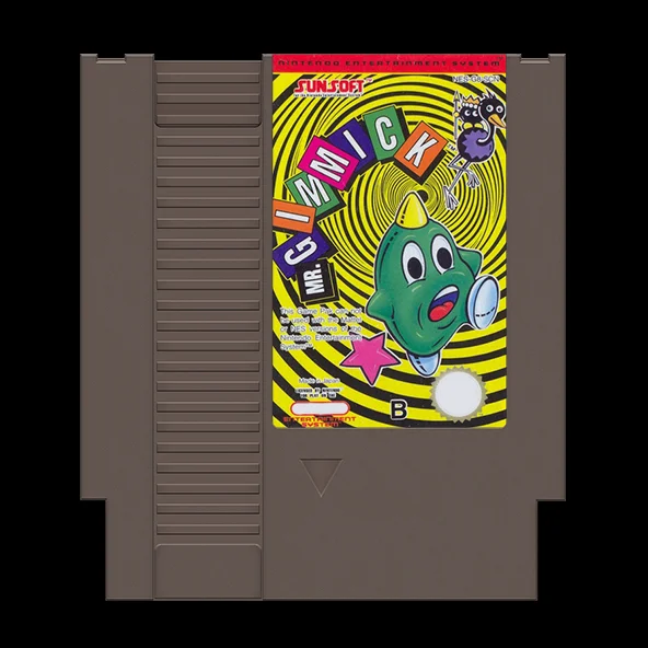 

8bit game card : Mr. Gimmick ( PAL Version!! cartridge ONLY!! )