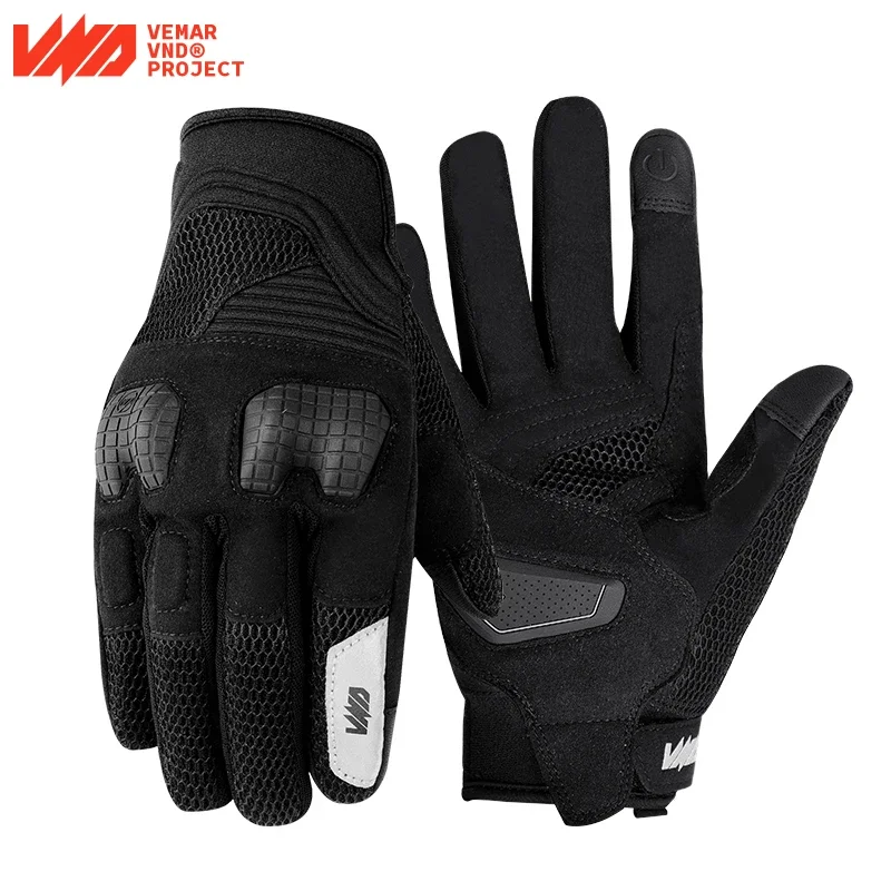 

Fashion VND Motorcycle Riding Luvas Summer Mesh Breathable Motocross Guantes Mountain Outdoor Sports Men Women Moto Gloves