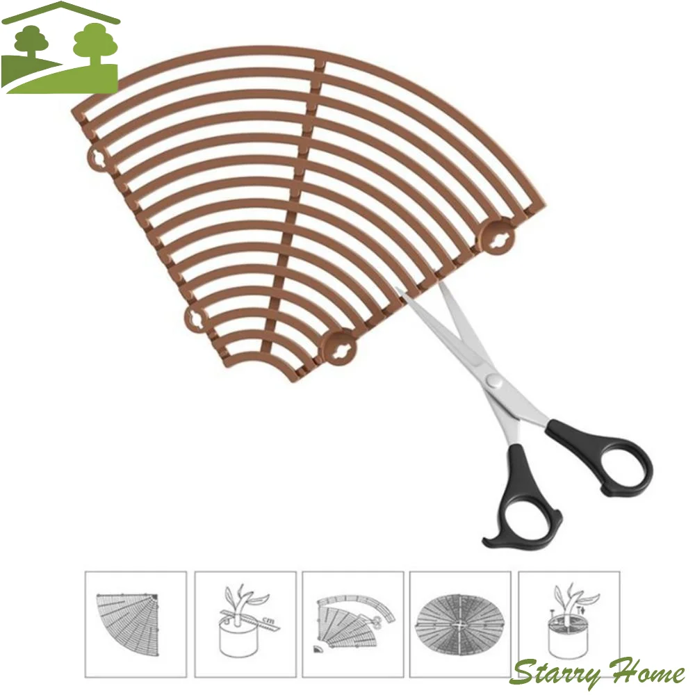 

Универсальные защитные сетки для цветочных горшков (круглые/квадратные), многоразовые, антикоррозийные, для защиты растений и безопасности детей