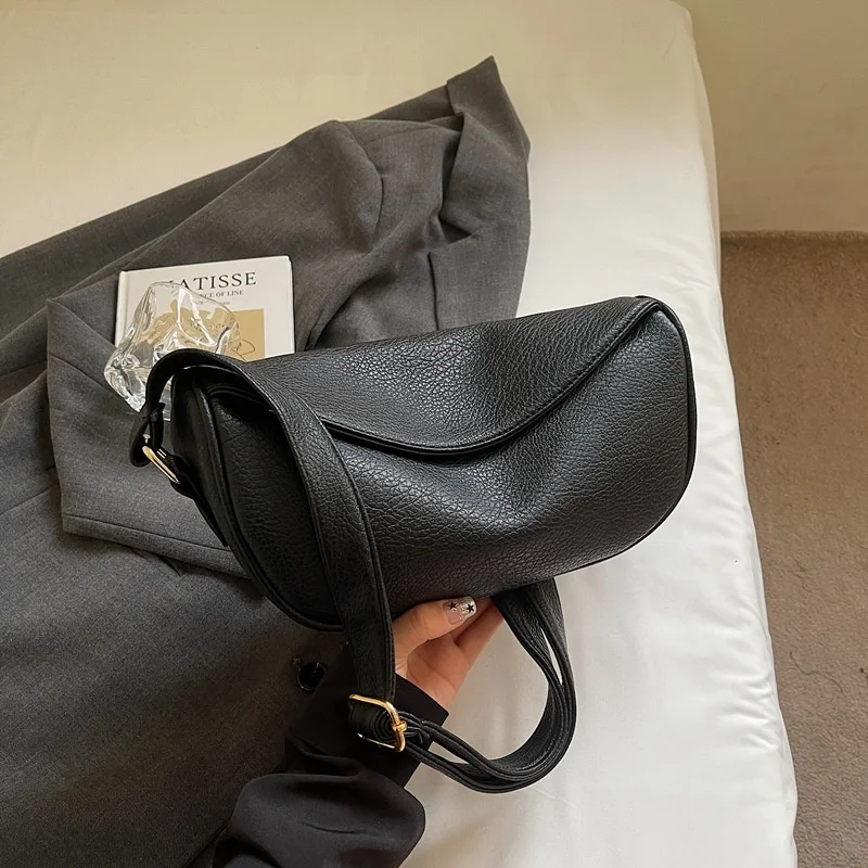 

Модная повседневная сумка через плечо, легкая и универсальная, подходит для повседневного прогулок, с регулируемыми лямками