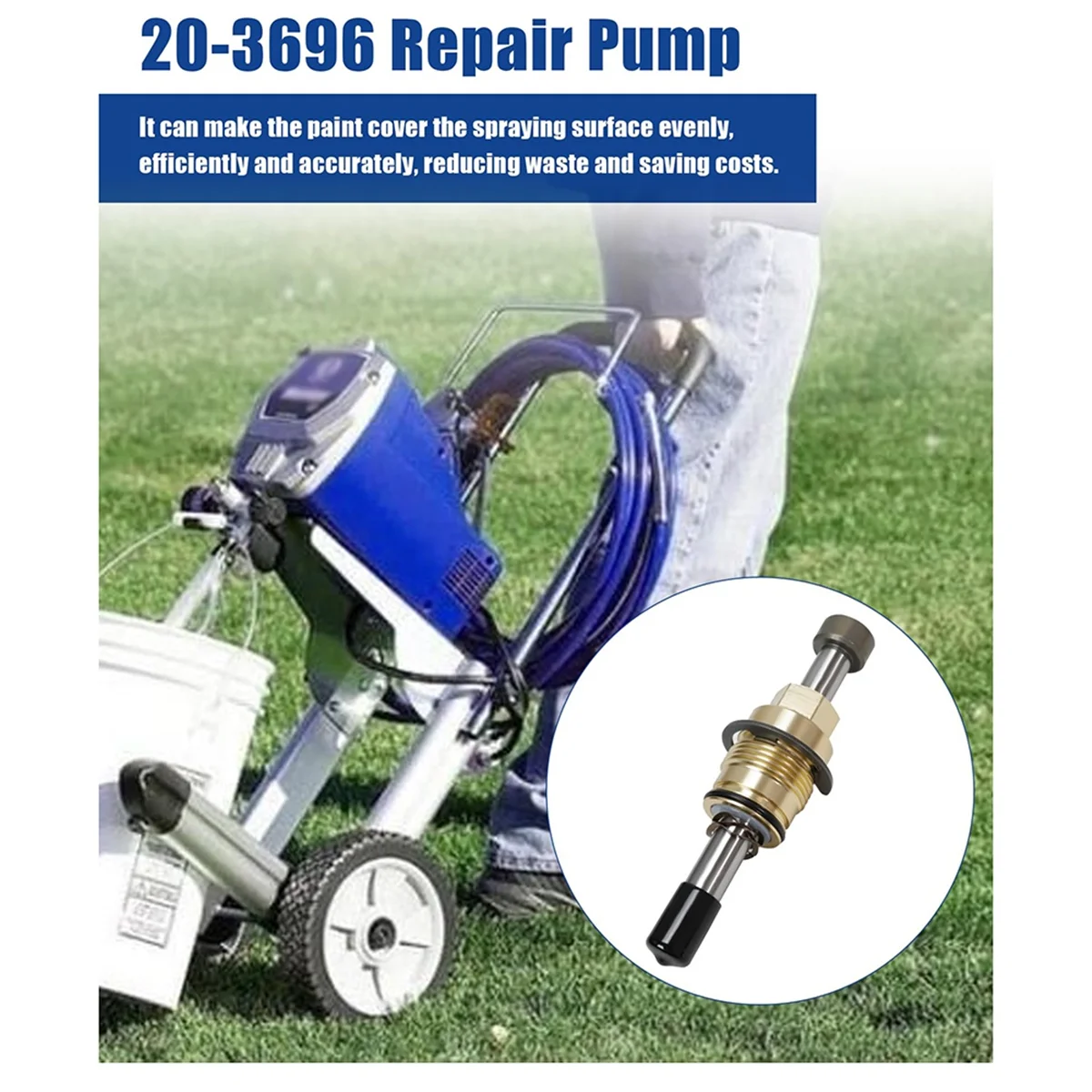 

A10RR 20-3696 Repair Pump Fit for Graco Repair Pump ProX7/X9/SR7 Replacement Part