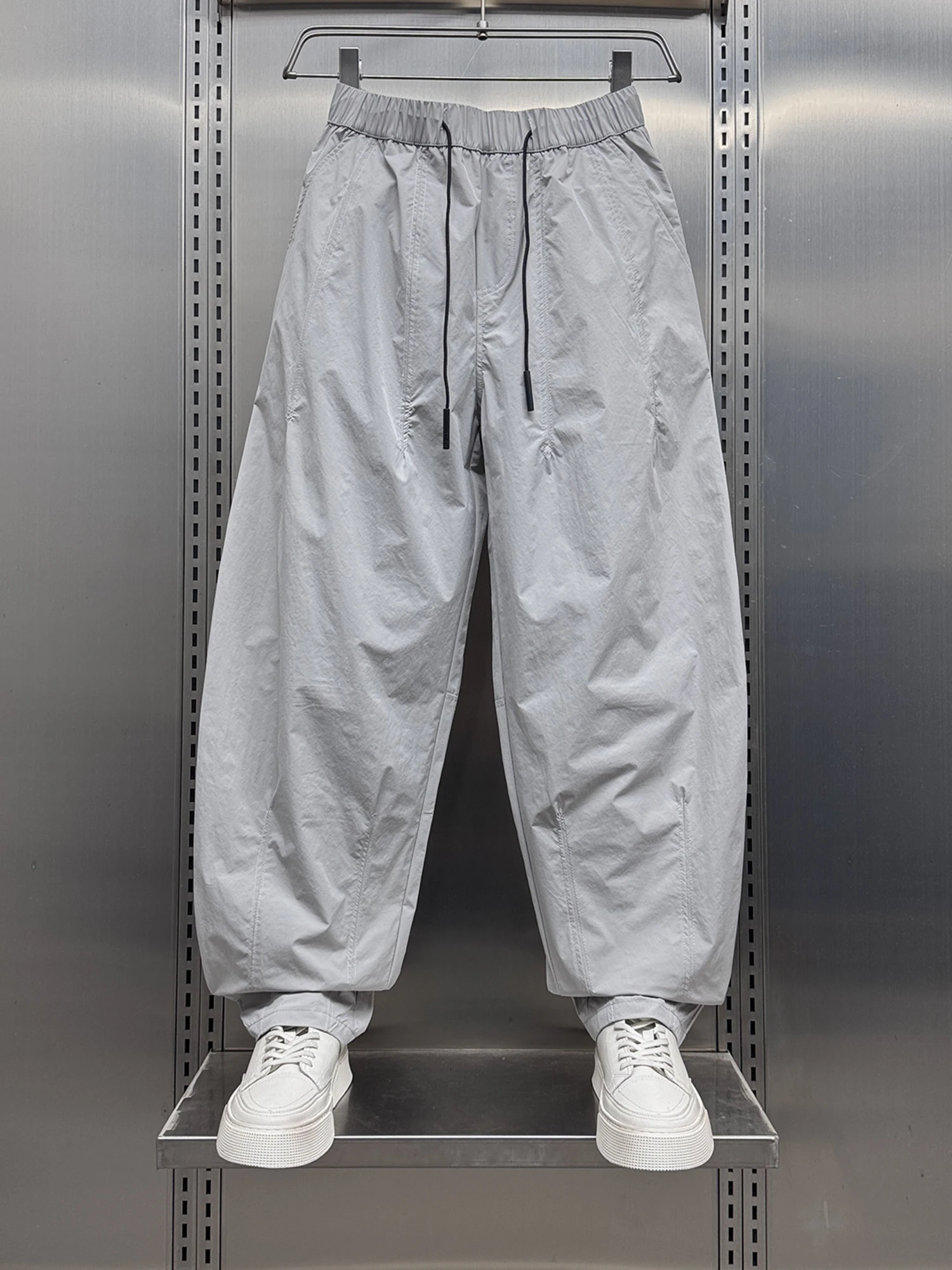 

Summer Thin Patchwork Casual Pants Men's Loose Sports Harlan Long Trousers Youth Versatile Slim Fit Harlan Pants