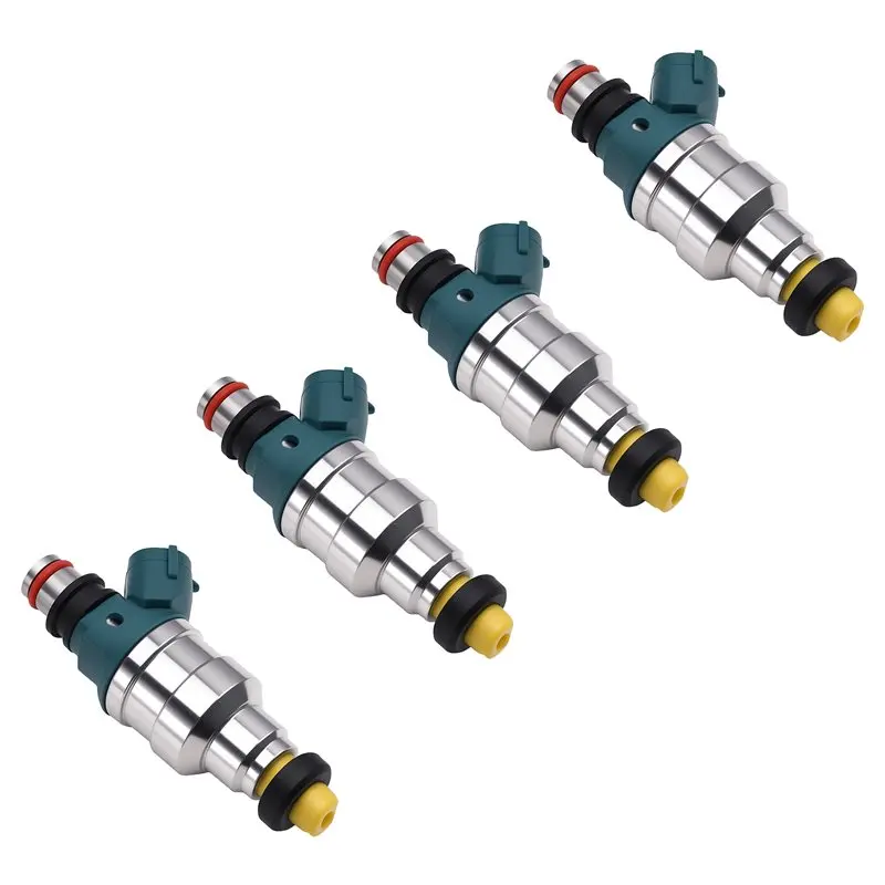 Fuel Injector Nozzles 4 Pieces- For Mazda MX-6 626 Probe 1993 Through 1999- Part Numbers FS01-13-250A FS0113250A