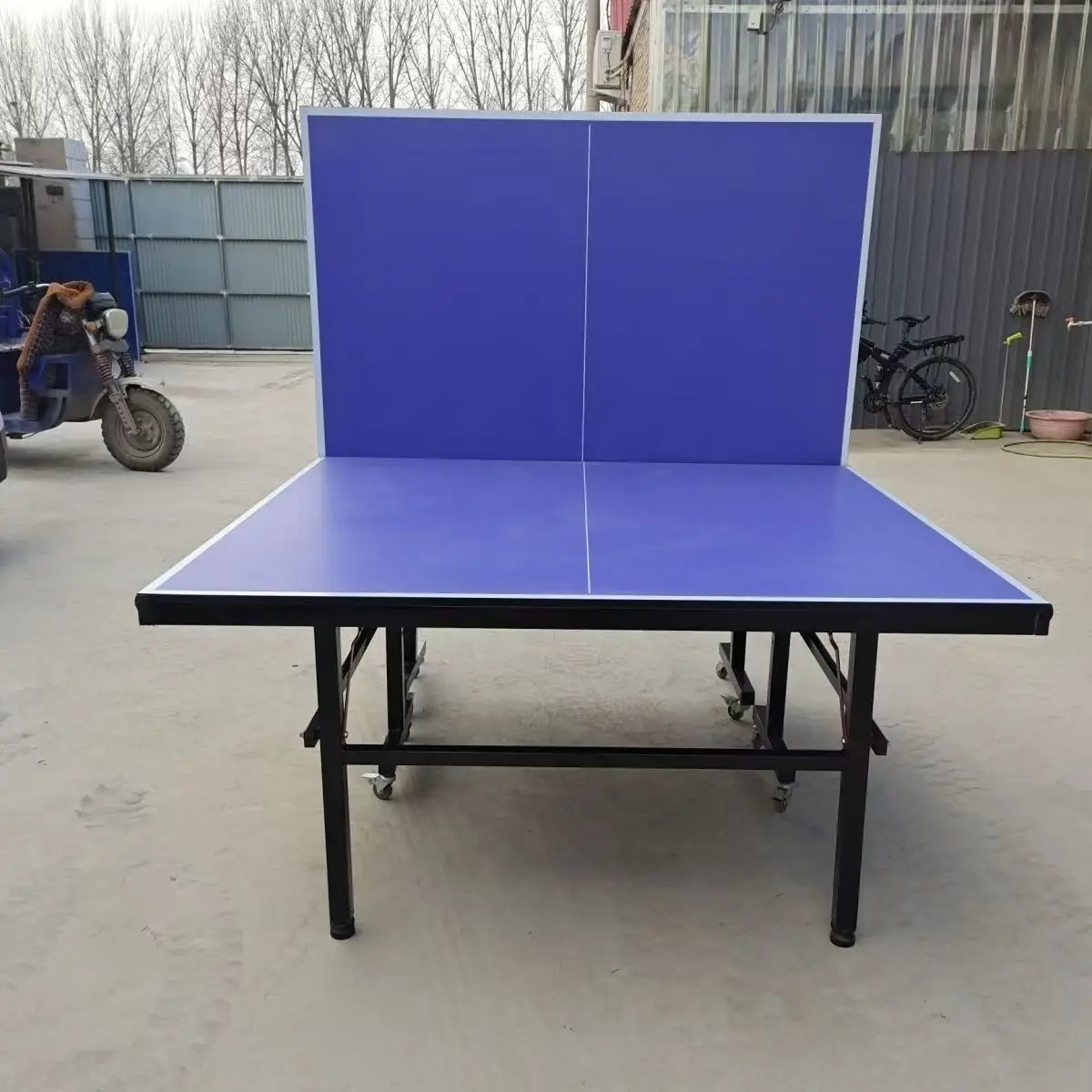 Indoor Table Tennis  Folding Table Tennis Table for Entertainment Exercise