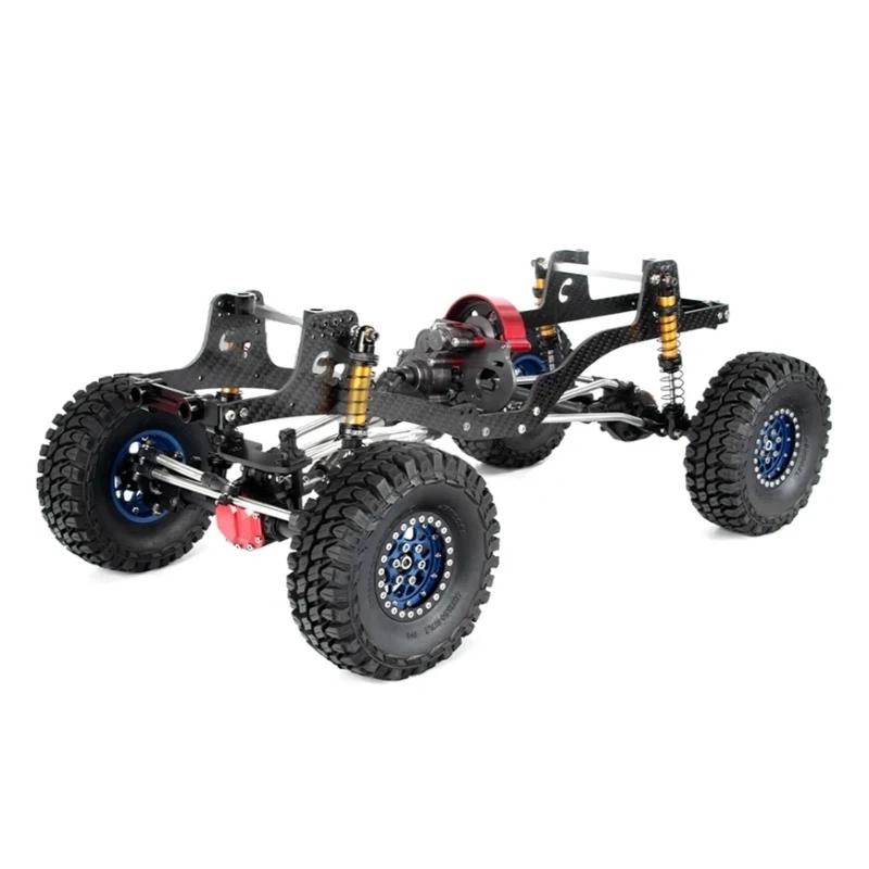 

LCG Carbon Fiber Chassis Kit Frame Girder for 1/10 RC Crawler Axial SCX10 & SCX10 II 90046 Upgrade Parts