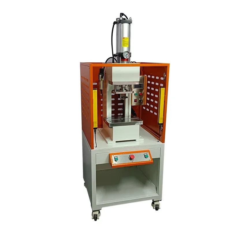 

Small pneumatic C-type semi-automatic bearing press, desktop 5T single-arm press