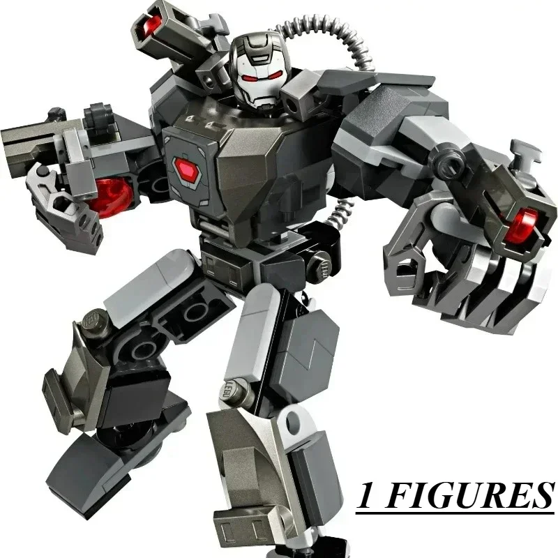Giocattoli caldi Marvel Supereroi Macchina da guerra Mech Armor Building Block Mattoni compatibili 76277 Venom Mech Armor Modello 76276 Regali per bambini