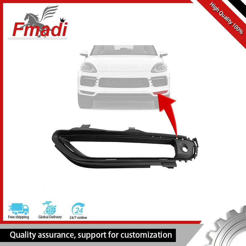 

9Y0807675 For Porsche Cayenne 2018-2022 9Y0 Front bumper lower grille left and right 9Y0807676