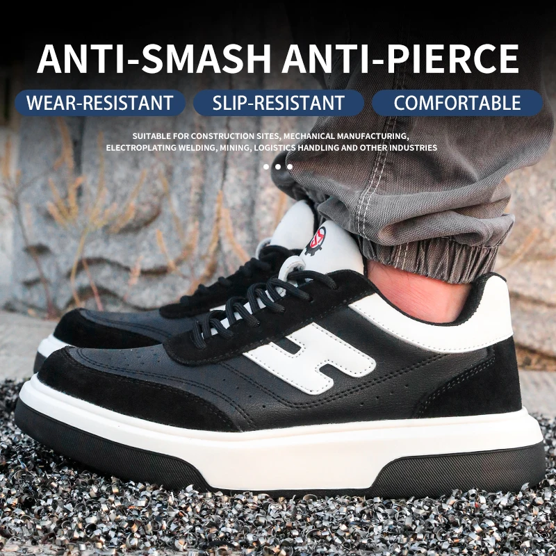 

Модная, легкая, безопасная обувь, защитная обувь, рабочая обувь, обувь для защиты труда, промышленные и горнодобывающие ботинки.