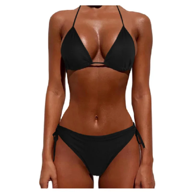 Dames Zomer Strand Bikini Badmode Dames Driepunts Sexy Badpak Comfortabel Ondergoed Ademende Zachte Lingerie Nieuwe Set