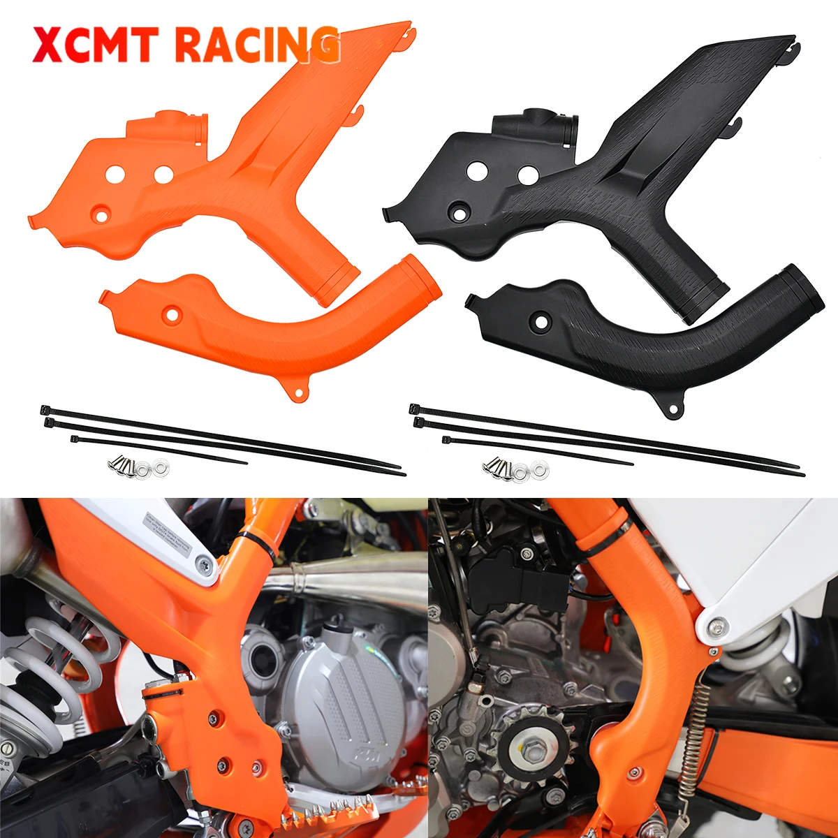 2022 NEW Frame Protection Protector Set For KTM SX SXF XC XCF XCW XCFW EXC EXCF SIX DAYS TPI 85 125 150 250 300 350 450 500 501