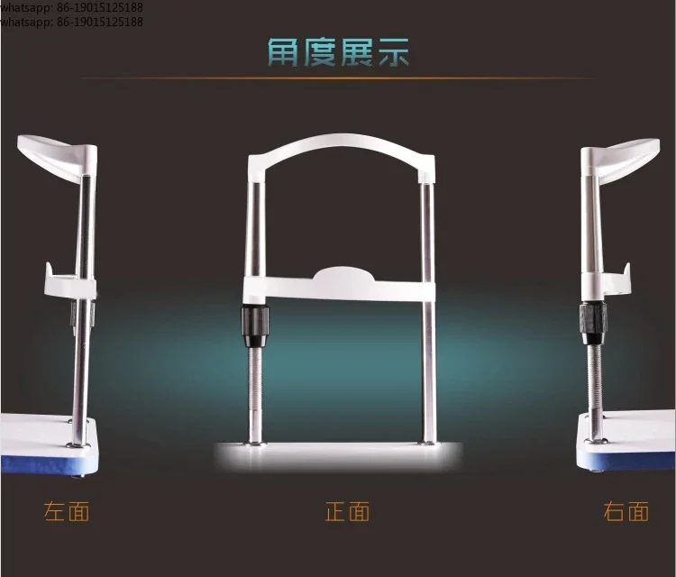Chin Support Experimental Lift Table Ophthalmic Equipment Fixed Bracket Clip-On Linear Training Instrument Forehead Support