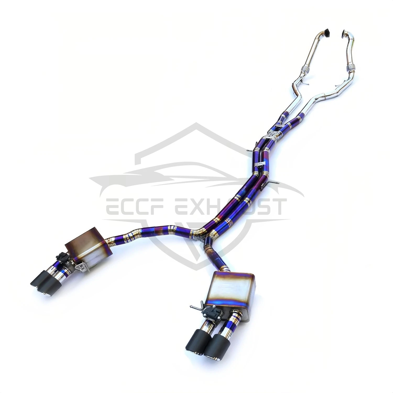 

TItanium Valved Catback Exhaust With Stainless Steel Front Pipe for Audi S4 S5 B9 B9.5 Unleash True Exhaust Performance