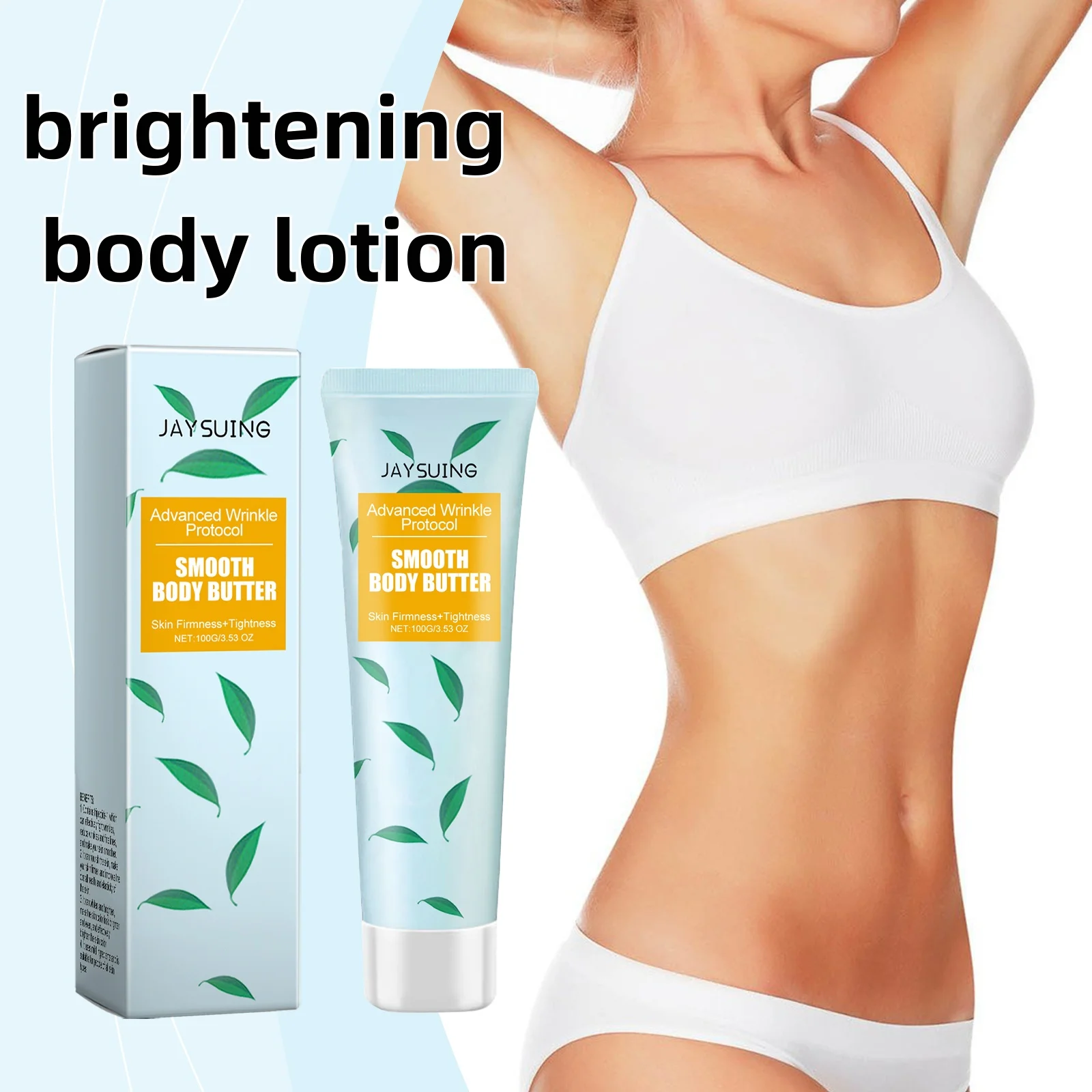 Jaysuing Brightening body lotion tightens the skin, brightens the complexion, moisturizes and nourishes the skincare body lotion