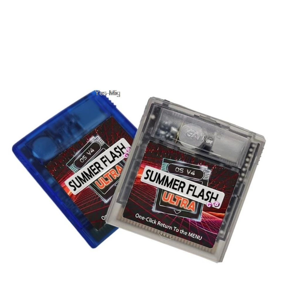 

Для консоли Game Boy Color GB ULTRA GBC 2000-в-1, летняя флэш-версия, энергосберегающий картридж Remix с игровой картой для игр в стиле ретро