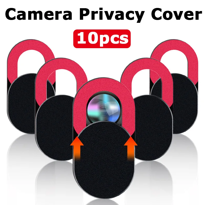 10/5/1pcs Webcam Cover Ultra Thin Laptop Lens Cover Slide Privacy Sticker for IPhone IPad MacBook Pro Camera Blocker Slider