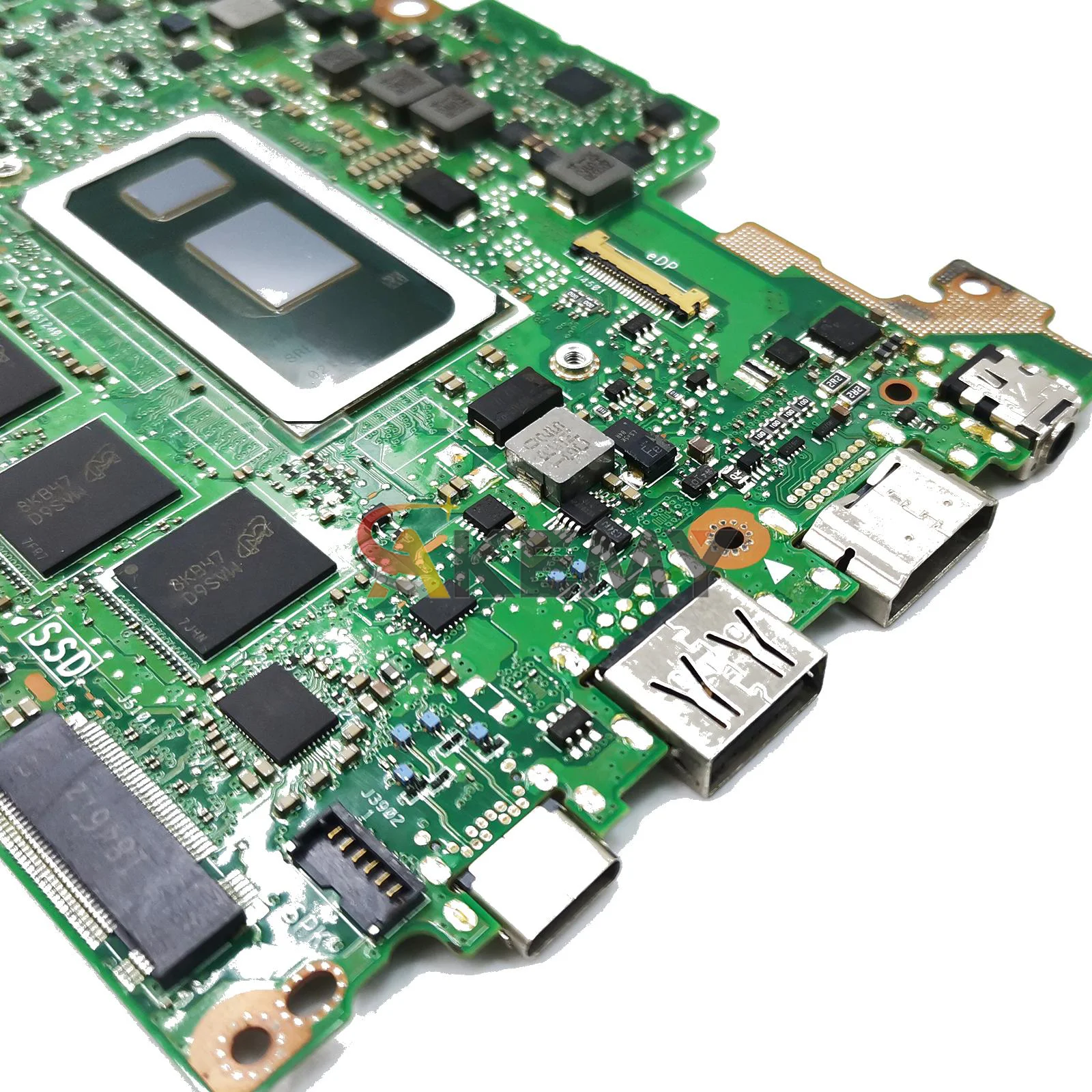 Ux433fn placa-mãe do portátil para asus zenbook u4300f ux433f ux433fn notebook mainboard com i3 i5 i7 cpu 100% testes ok navio rápido